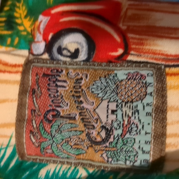 Vintage Pineapple Connection 🍍 tropical Hawaiian Beach Button Up - Picture 5 of 6